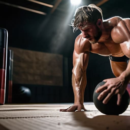 Building Dynamic Core Strength for Grappling exercises.