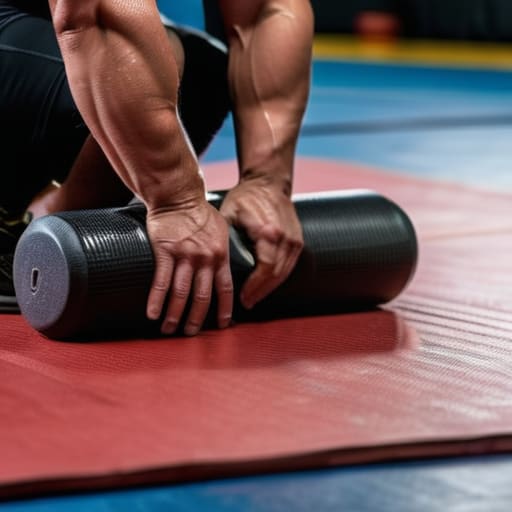 Mastering Post Match Recovery Protocols with foam-rolling.