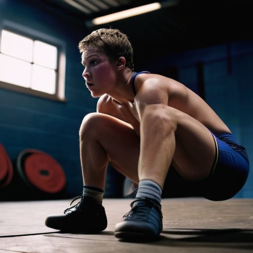 Building the Athlete Within through wrestling strength.