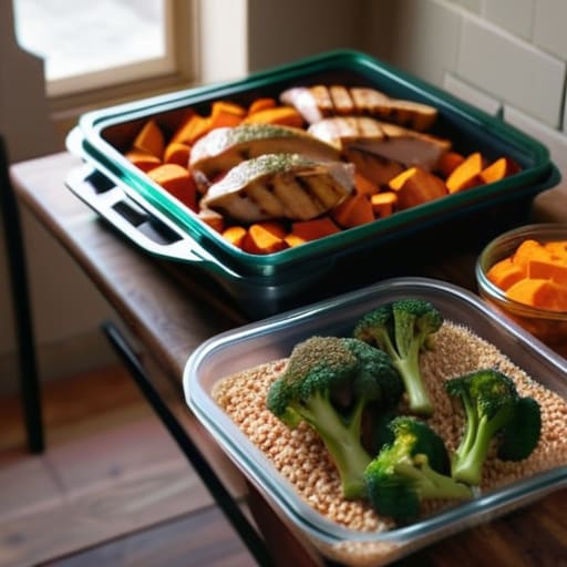 Meal prepping: Fueling Your Next Match.