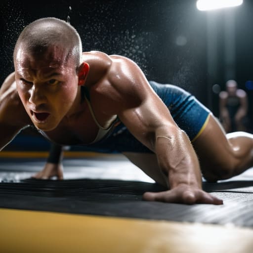 The Work Starts on the Mat.