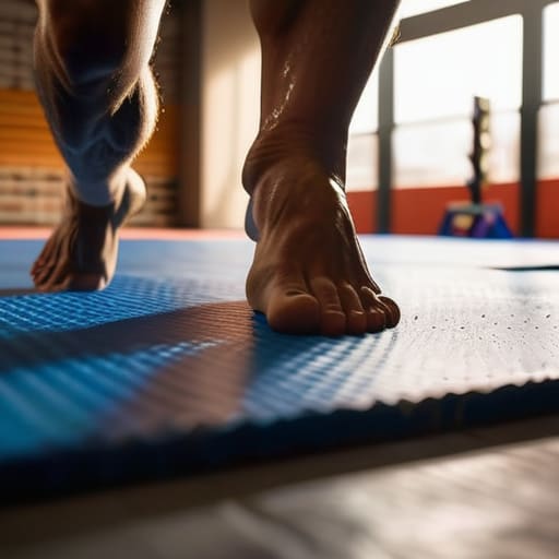 Improving Footwork and Reaction Speed for Mat Wrestling