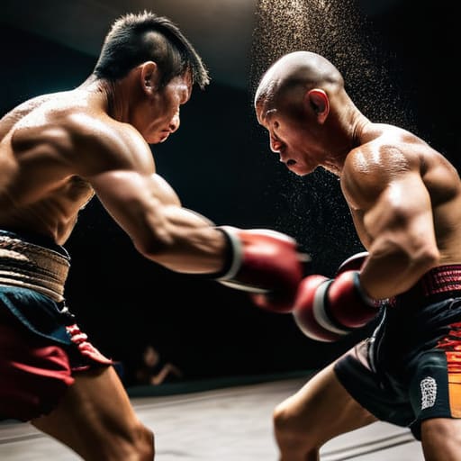 Putting the Work into Practice in Muay Thai.