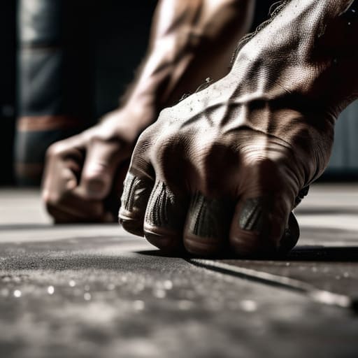 Combat sports lifting for strength training.