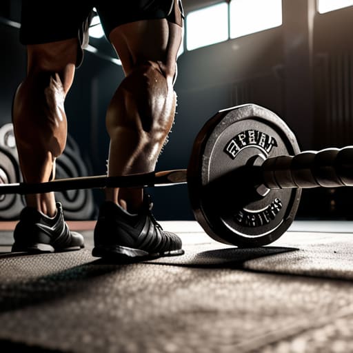 Training for a heavy deadlift milestone.