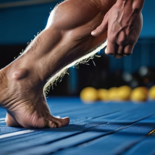 Improving wrestling-specific proprioception through body awareness.