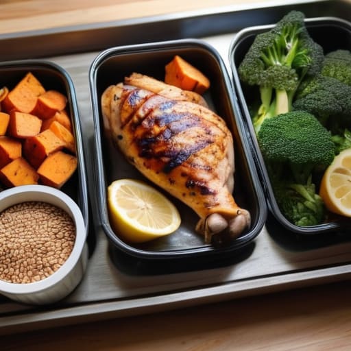 Meal prepping for Fueling Your Future.